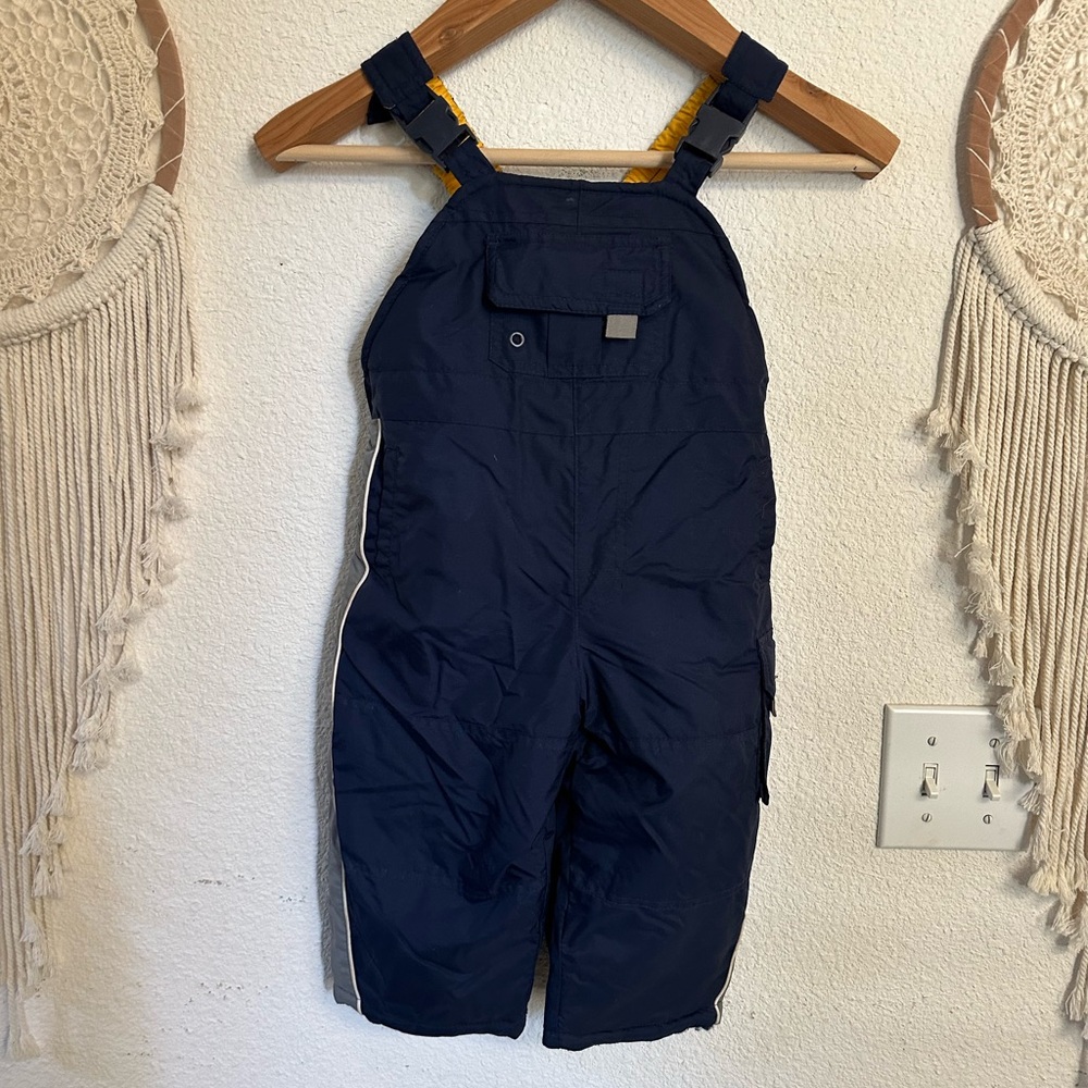 Osh kosh bgosh blue snowsuit overall 24 mths - Picture 2 of 4